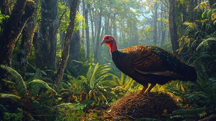Australisches Buschhuhn