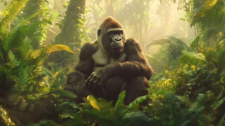 Flachlandgorilla