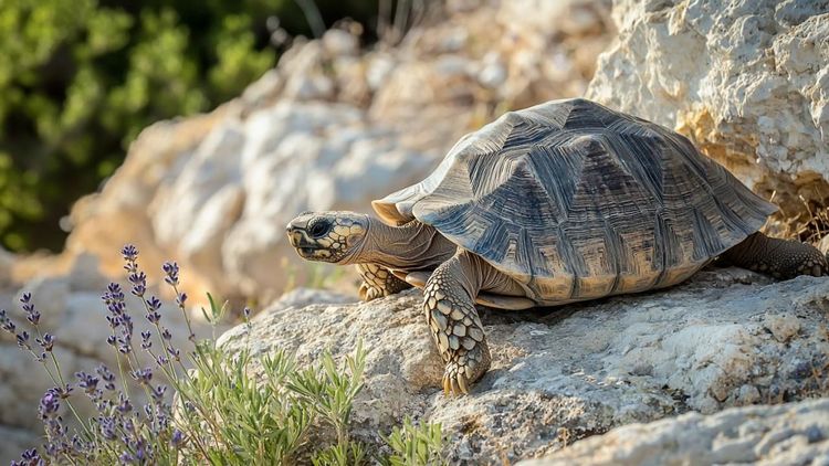 Breitrandschildkröte