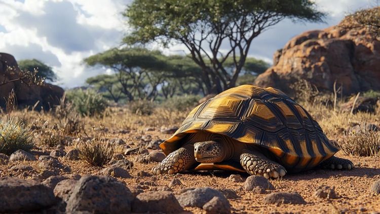 Spaltenschildkröte