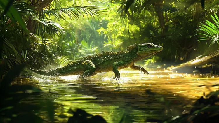 Stirnlappenbasilisk