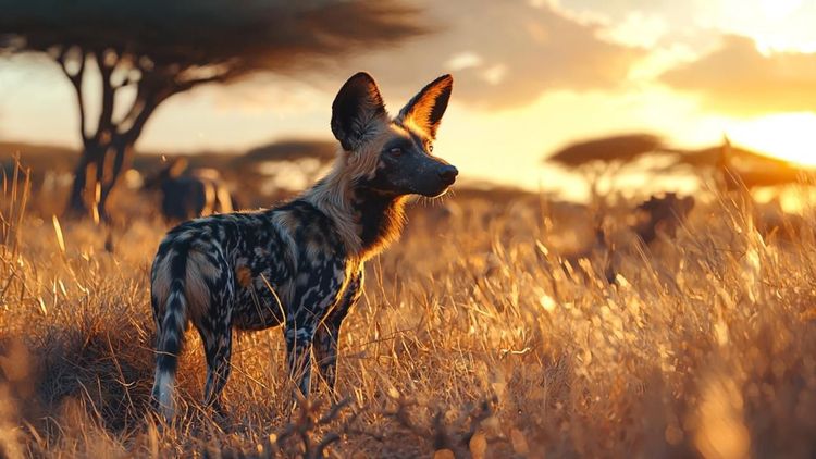 Afrikanischer Wildhund