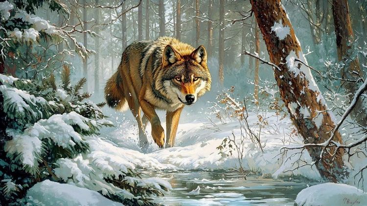 Europäischer Wolf